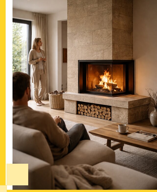 Угловые камины из кирпича установка в Соколе от 156285 р. ЭриданСкл