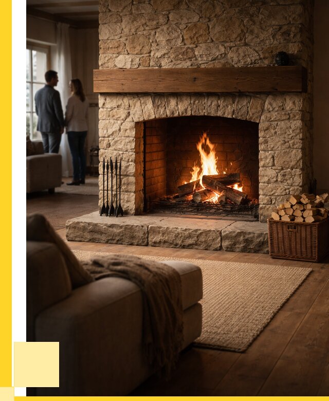 Открытые камины под ключ в Соколе от 156285 р. ЭриданСкл