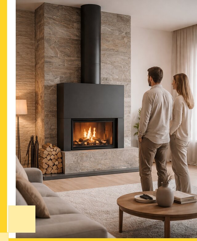 Закрытые камины под ключ в Соколе от 125028 р., ЭриданСкл