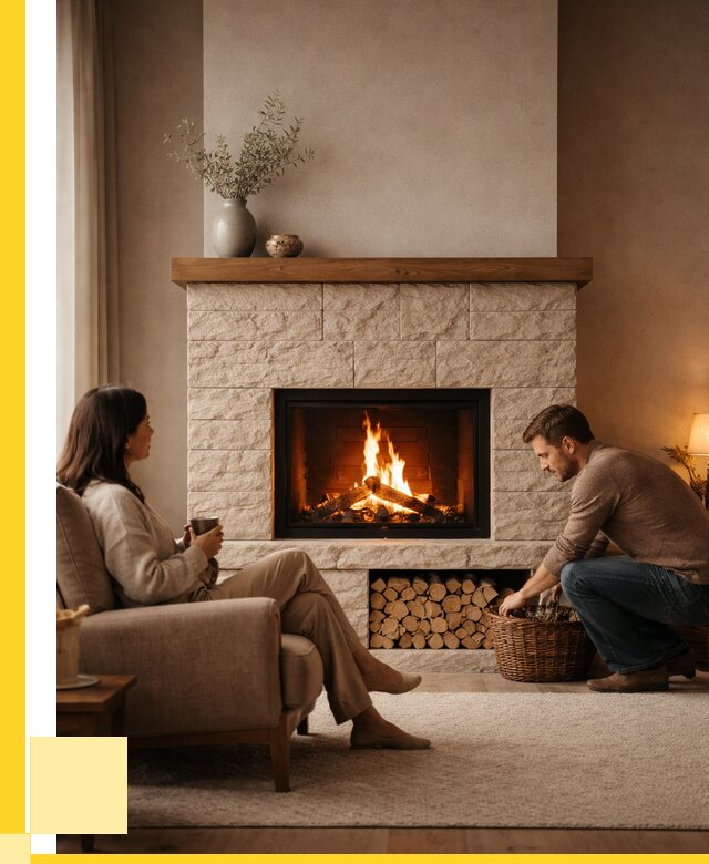 Камины для дома в Соколе под ключ от 156285 р. | ЭриданСкл