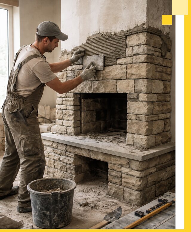 Строительство каминов под ключ в Соколе от проектирования до монтажа