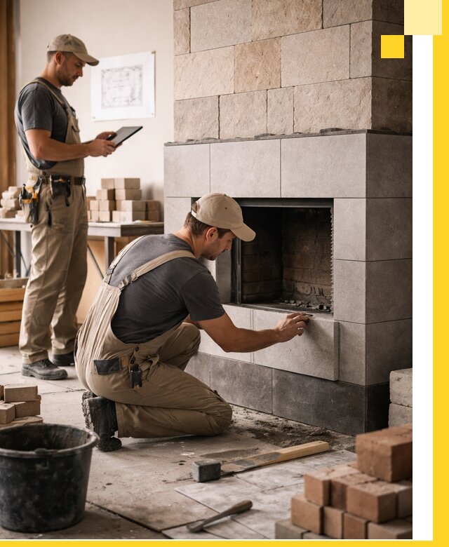 Индивидуальные проекты каминов и каминных систем в Соколе