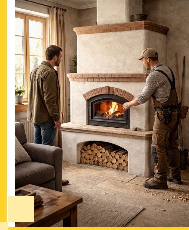 Печи камины в Соколе: кирпичные, изразцовые от 62514 р. | ЭриданСкл