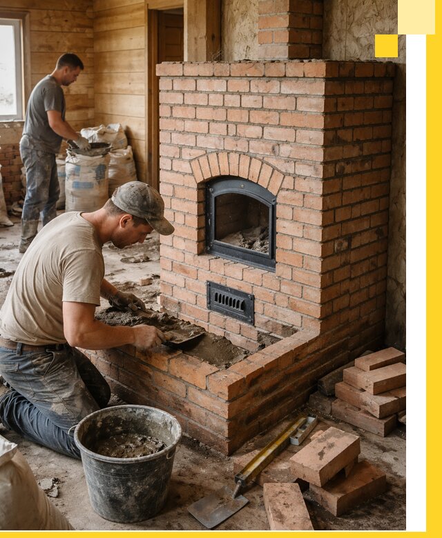 Профессиональное строительство печей в Соколе под ключ