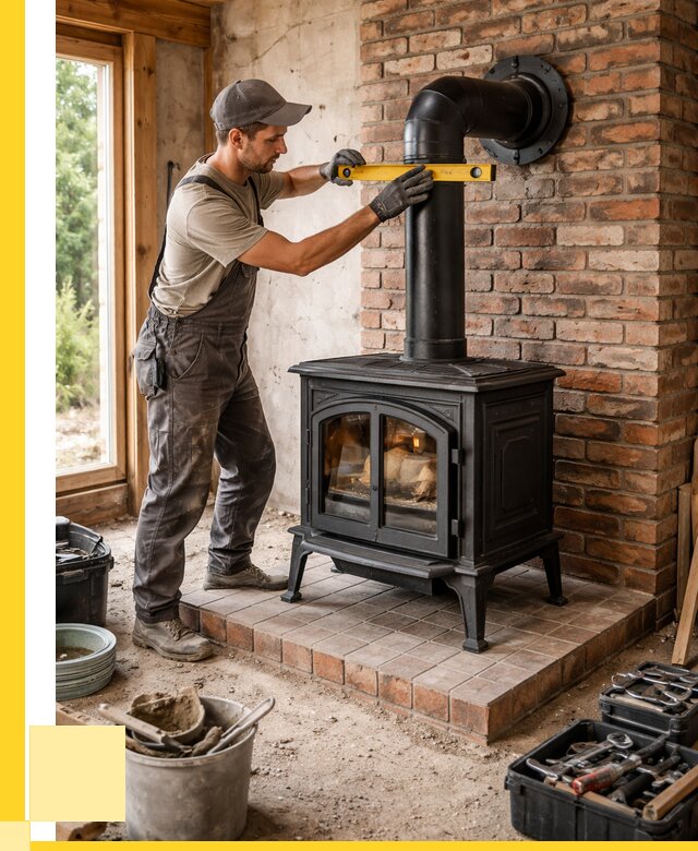 Монтаж печей установка банной печи в Соколе от 15629 р. | ЭриданСкл