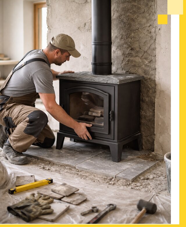 Профессиональный монтаж печей и каминов в Соколе под ключ