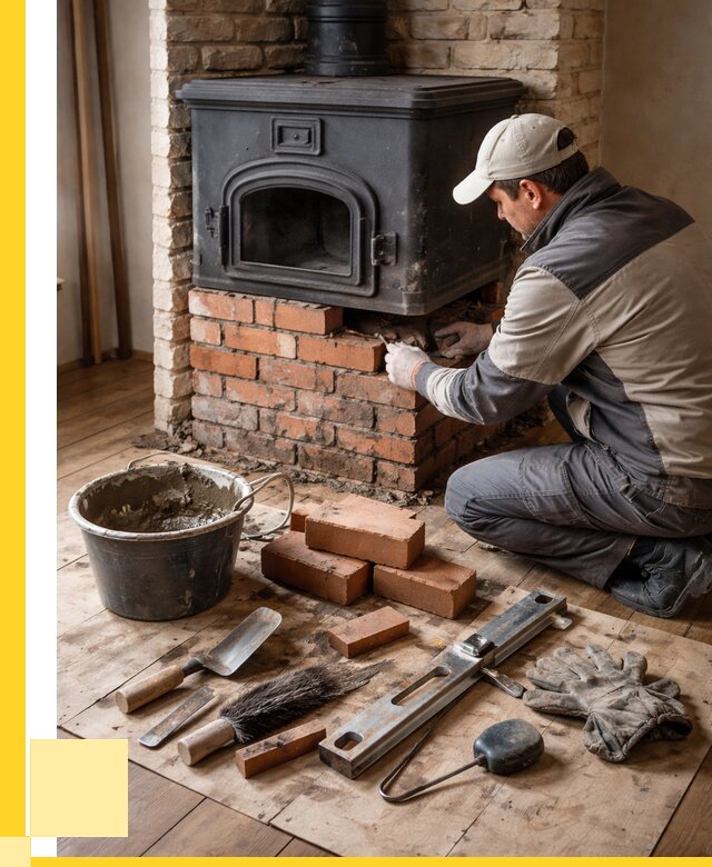 Ремонт печей в Соколе от 12503 р., услуги печника ЭриданСкл