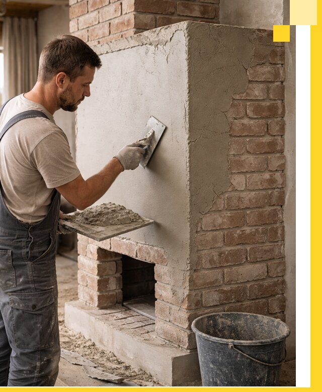 Отделка печей и облицовка каминов в Соколе под ключ