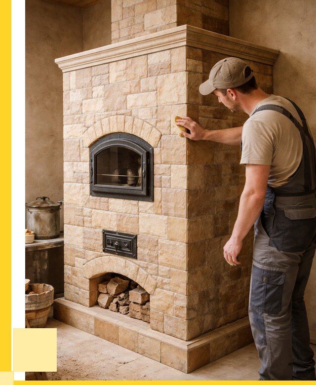 Облицовка печей в Соколе от 4689 р. под ключ | ЭриданСкл