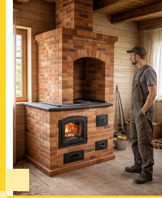 Кирпичные печи в Соколе: купить от 156285 р. | ЭриданСкл