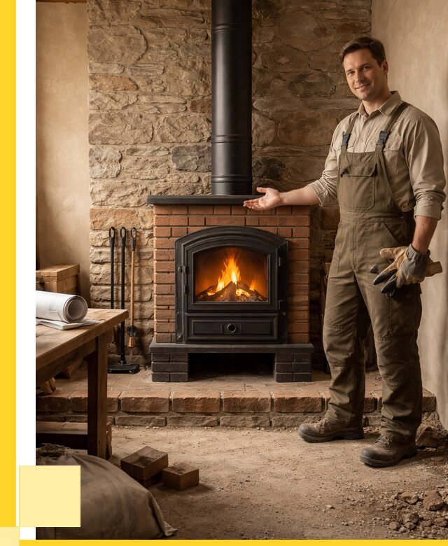 Печи отопительные из кирпича в Соколе от 83352 р., ЭриданСкл