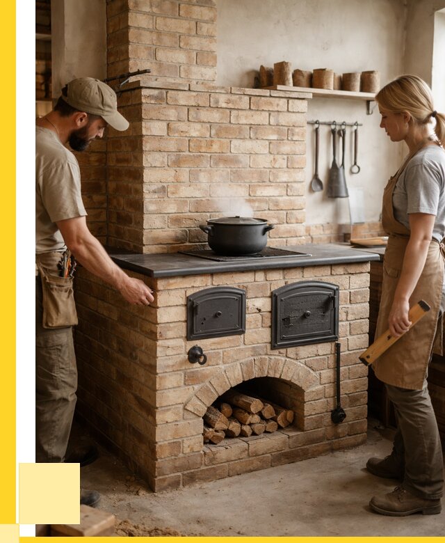 Варочно отопительные печи в Соколе от 93771 р. | ЭриданСкл