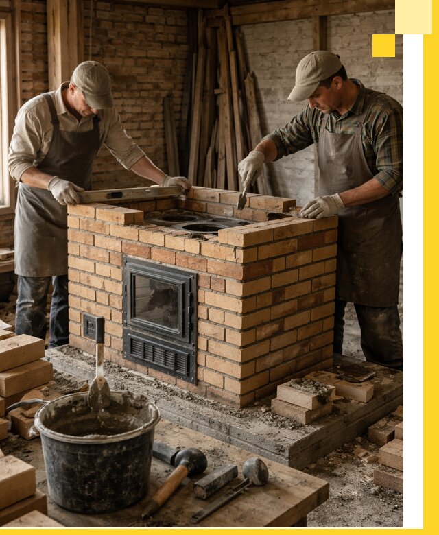 Изготовление и установка варочных печей под ключ в Соколе