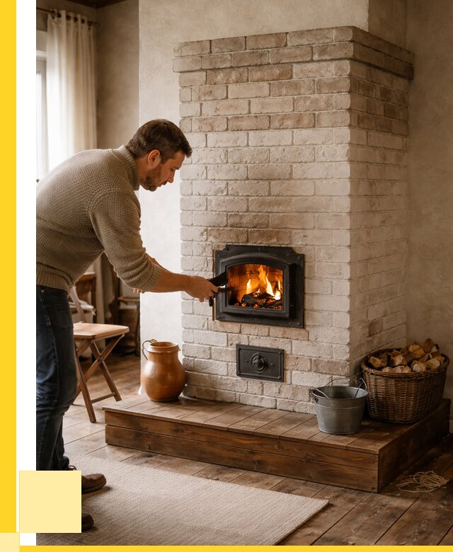 Печь голландка из кирпича в Соколе от 88562 р. | ЭриданСкл