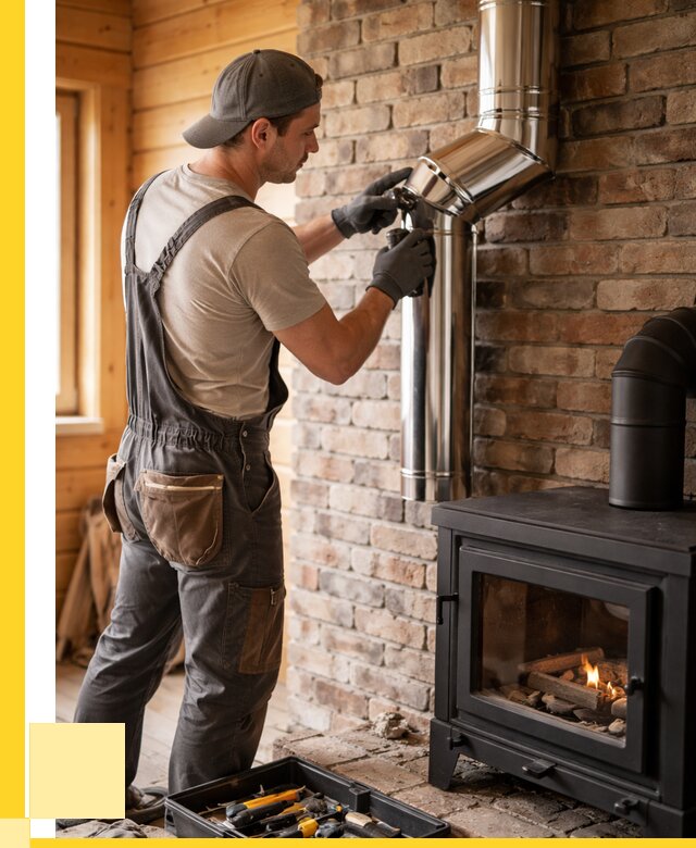 Монтаж дымоходов для печей в Соколе от 7814 р. | ЭриданСкл