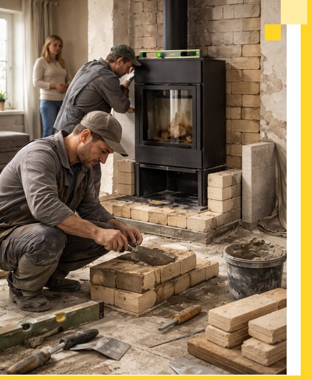 Печи и камины под ключ: проект, установка в Соколе