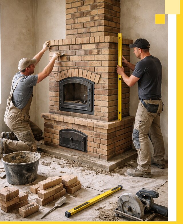 Продажа и установка печей и каминов для дома под ключ в Соколе