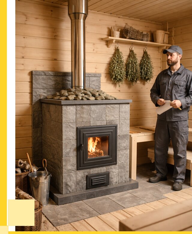 Печи для бани под ключ в Соколе от 125028 р. | ЭриданСкл