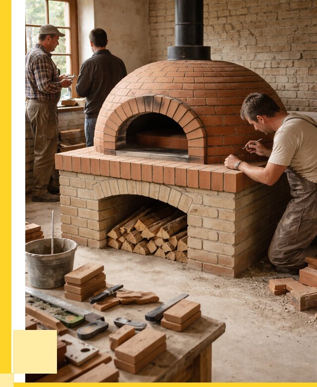 Помпейская печь дровяная для пиццы в Соколе | ЭриданСкл от 208380 р.