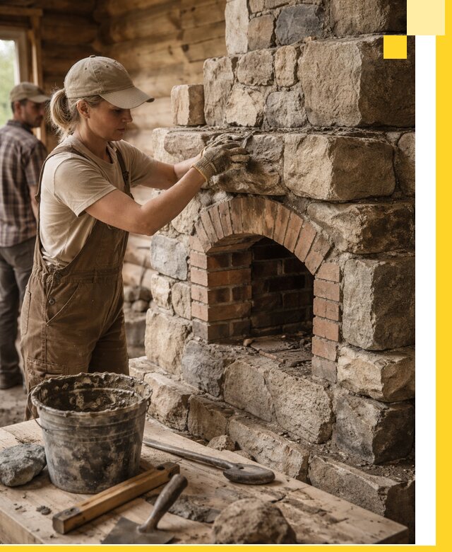 Каменные печи на заказ и монтаж в Соколе, долговечные решения