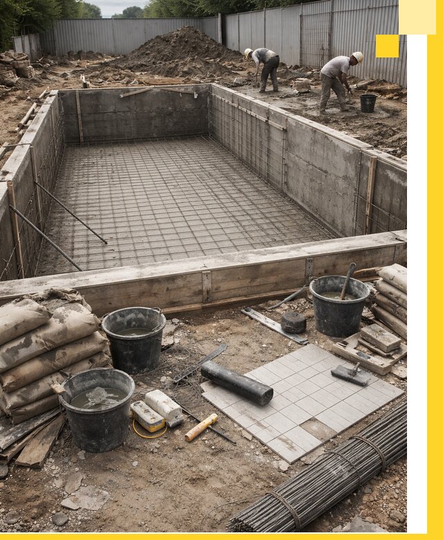 Строительство бассейнов под ключ в Соколе, дизайн и монтаж