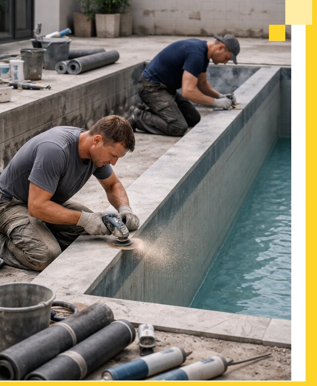 Профессиональный ремонт бассейнов под ключ в Соколе