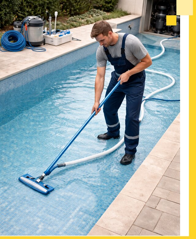 Профессиональная чистка бассейнов и фильтров в Соколе под ключ