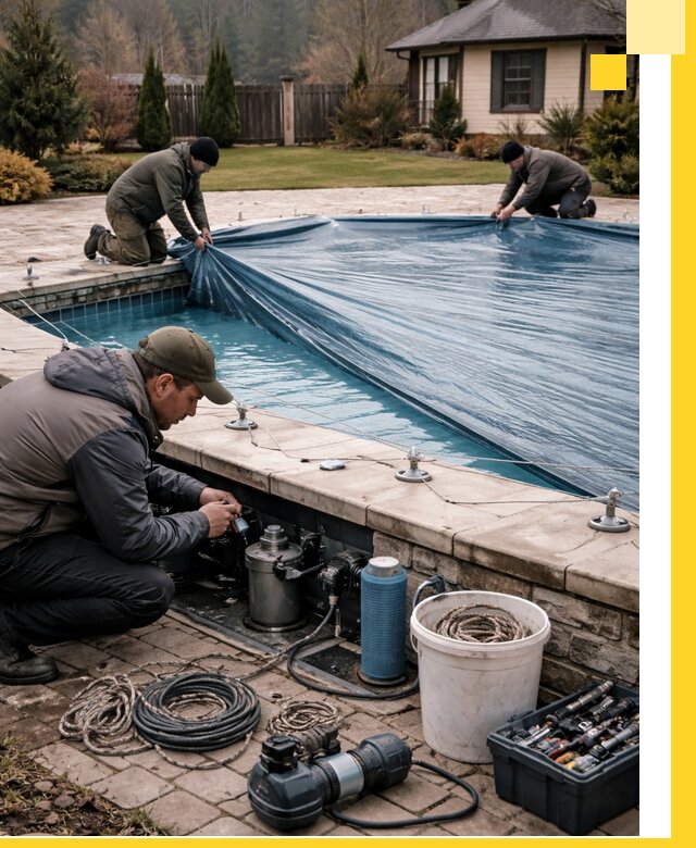 Консервация бассейнов в Соколе: подготовка к длительному хранению