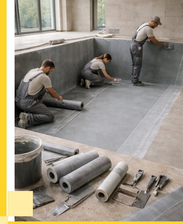 Гидроизоляция бассейнов в Соколе от 2084 р., ЭриданСкл