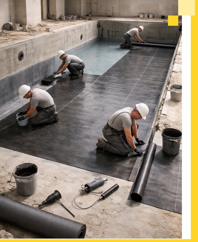 Профессиональная гидроизоляция бассейнов и чаш в Соколе под ключ