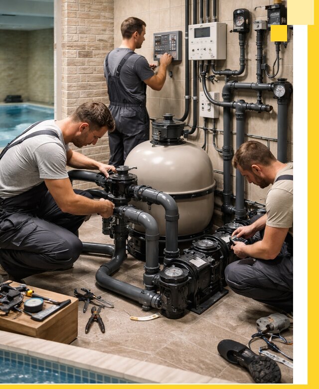 Комплексное оборудование для бассейнов под ключ в Соколе