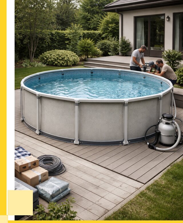 Купить каркасные бассейны в Соколе от 46886 р. | ЭриданСкл