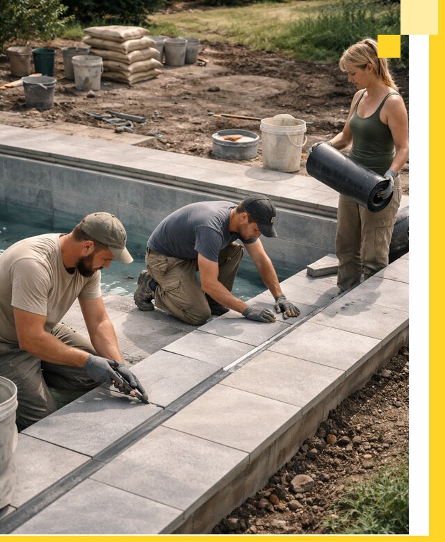 Строительство и монтаж уличных бассейнов под ключ в Соколе