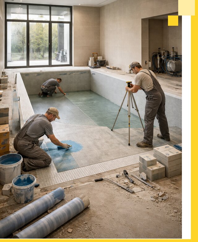 Проект и строительство закрытых бассейнов в Соколе под ключ