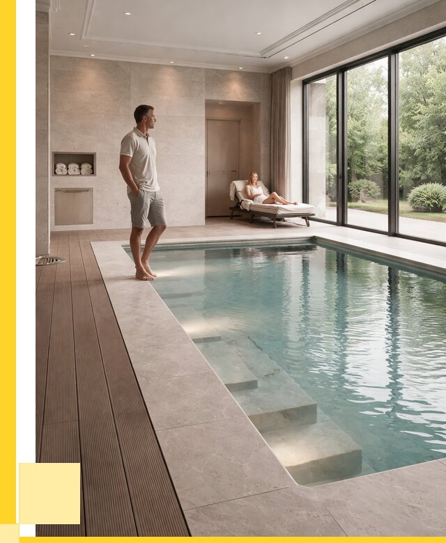 Бассейны в коттедже под ключ в Соколе от 1250280 р. | ЭриданСкл