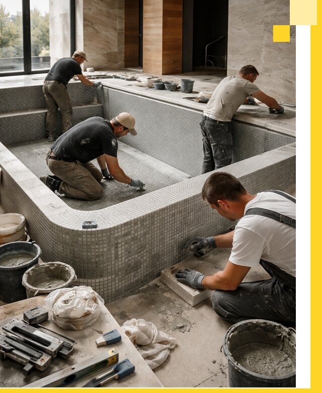 Строительство и установка СПА бассейнов под ключ в Соколе