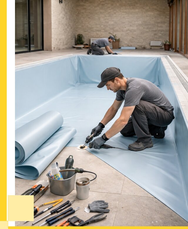 Пленка ПВХ для бассейнов в Соколе от 2605 р. | ЭриданСкл