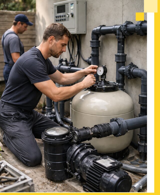 Поставка и монтаж фильтровального оборудования для бассейнов в Соколе