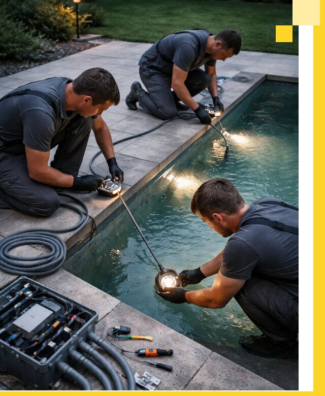 Профессиональное освещение бассейнов в Соколе: дизайн и монтаж