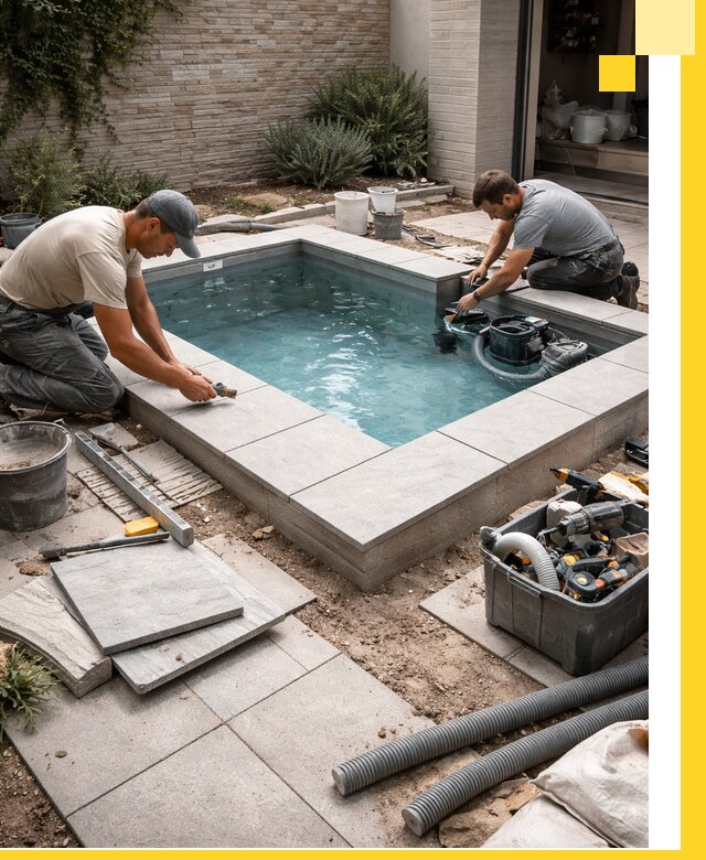 Мини бассейны под ключ в Соколе, дизайн и установка