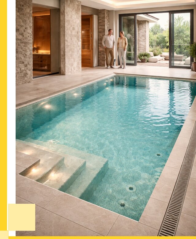 Бассейн во дворе в Соколе: проект, отделка от 1250280 р. | ЭриданСкл