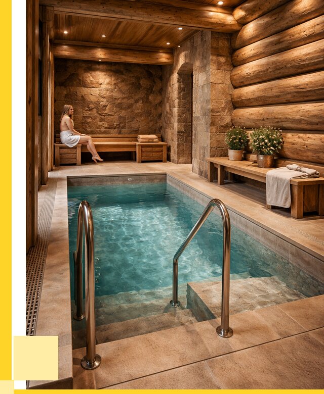 Аренда бани с бассейном в Соколе от 1562850 р. | ЭриданСкл