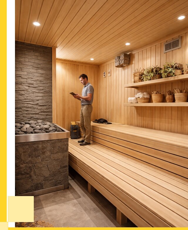 Сауна под ключ в Соколе: от 468855 р. | Строительство — ЭриданСкл