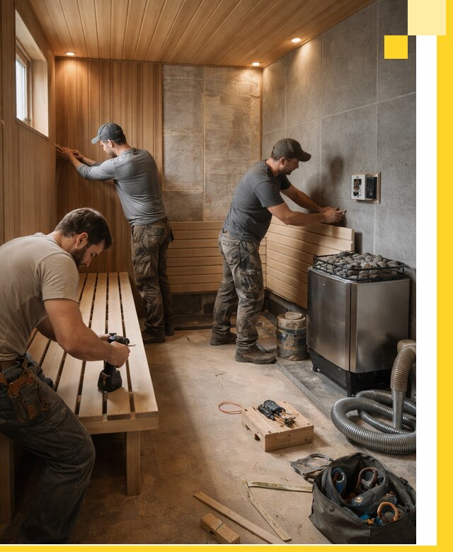 Сауны под ключ в Соколе, проектирование, строительство, отделка
