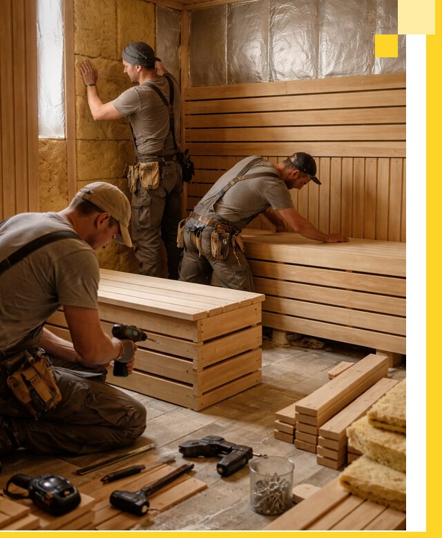 Профессиональное строительство саун под ключ в Соколе