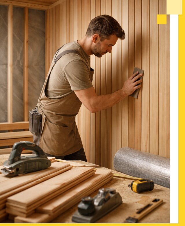 Профессиональная отделка саун и парных под ключ в Соколе