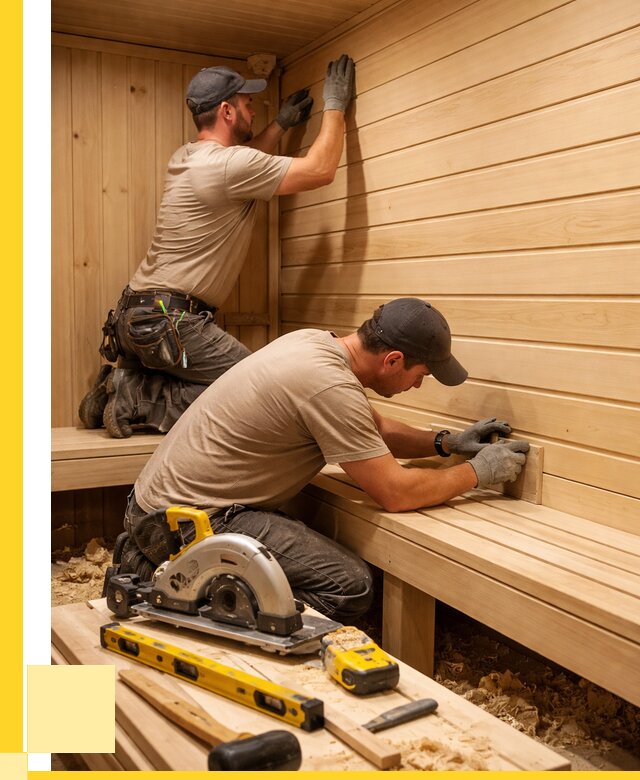 Обшивка саун вагонкой в Соколе от 2605 р. | ЭриданСкл