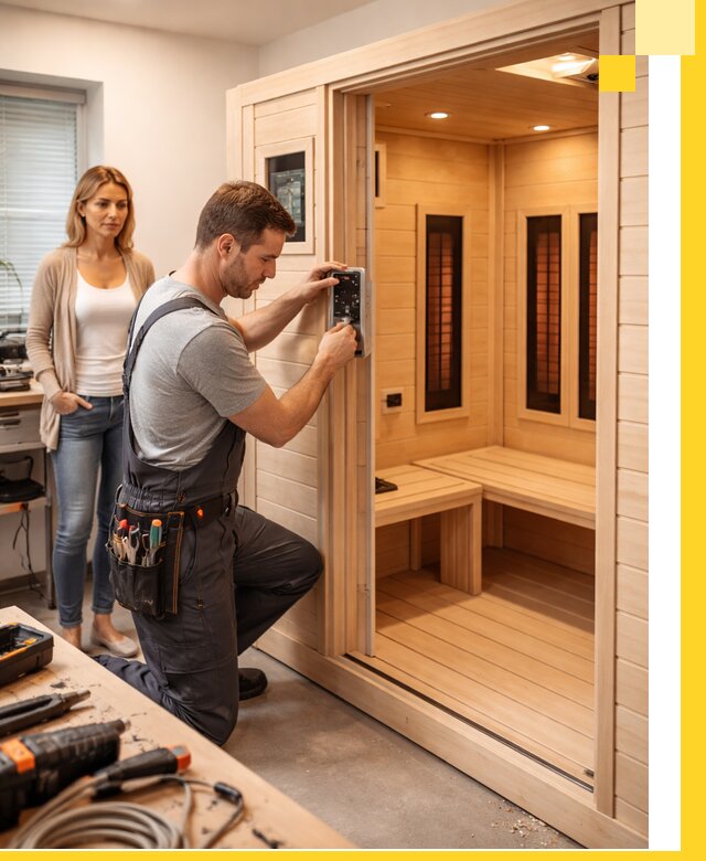 Инфракрасные сауны под ключ в Соколе продажа и установка