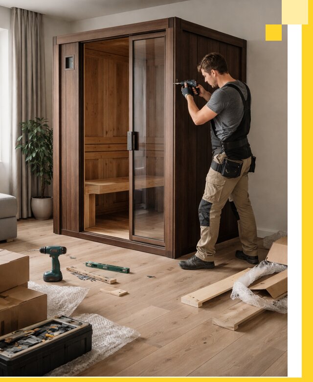 Установка и производство мини саун под ключ в Соколе