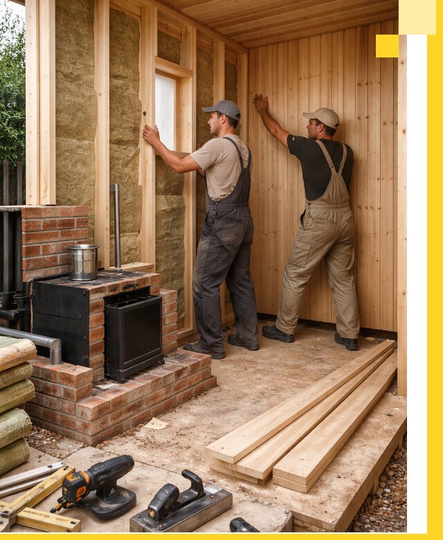 Строительство и установка дачных саун под ключ в Соколе